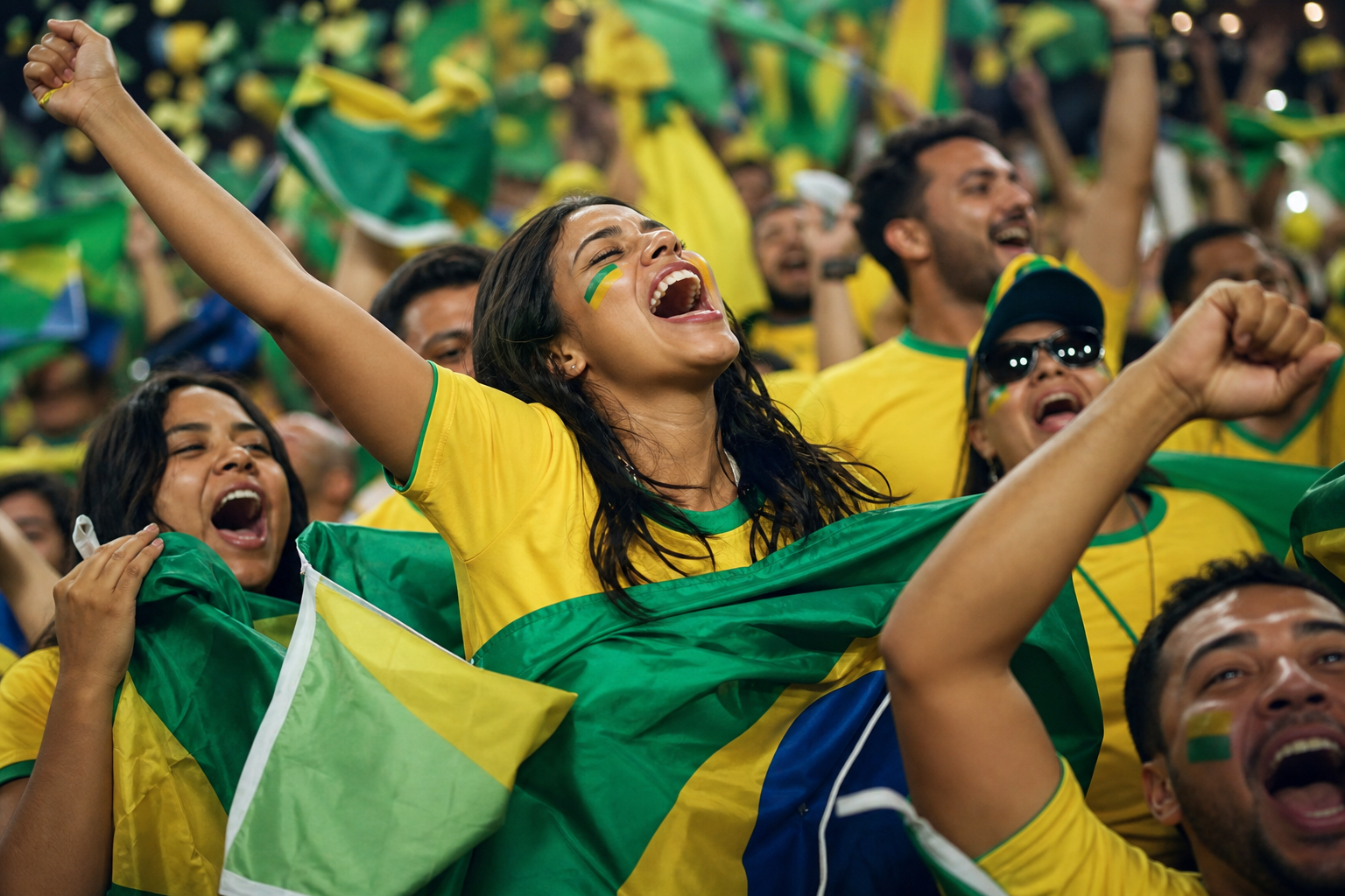 Torcida brasileira na Copa do Mundo